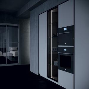 Modern Style Designs Melamine-faced Chipboard Kitchen Cabinets With Peninsula