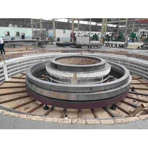 Double Row Different Diameter Large Size Slewing Ring Bearing For Deck Crane,