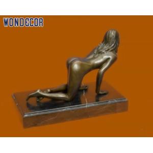 Buy cheap Nude Statue Woman Bronze Statues Sculpture Indoor Desktop Decoration from wholesalers