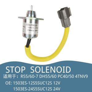 Buy cheap 119233-77932 diesel engine stop solenoid 1503ES-12S5SUC12S For R55/60-7 DH55/60 product