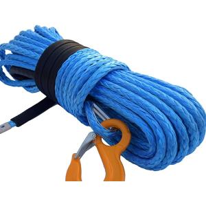 Buy cheap Electric Power Source Braided Cable Pulling Synthetic Winch Rope with OEM Support from wholesalers