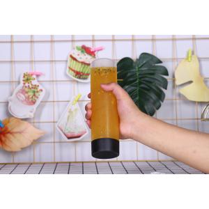 Buy cheap Leakproof PET Clear Handle Milk Tea Bottles for B2B from wholesalers