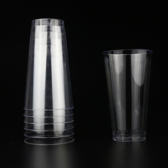 Buy cheap Disposable Transparent Round Food Grade Plastic Cups For Juice And Water from wholesalers
