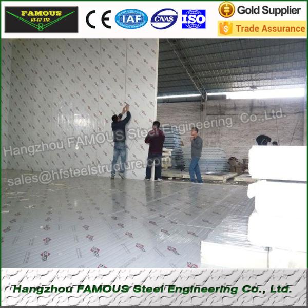 Quality Polystyrene Fruit Cold Storage Room Heat Insulated Walk In Freezer Rooms for sale
