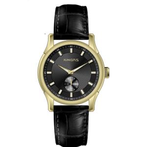 Buy cheap Black OEM Round Shape Classic Automatic Watch CD Pattern Mineral Glass product