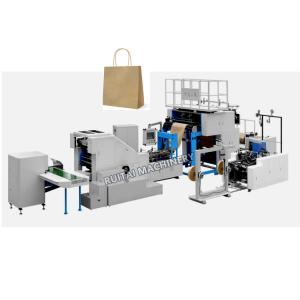 Buy cheap Paper Bag Maing Machine with handle online Automatically from wholesalers