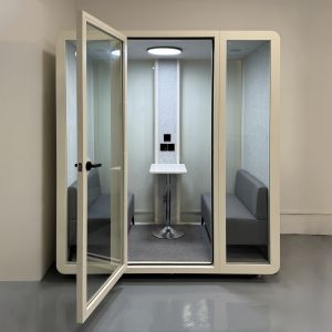 Buy cheap K212 Portable Soundproof Phone Booth with 35±5dB Sound Insulation and 7-Layer Acoustic Structure for Office Pod from wholesalers