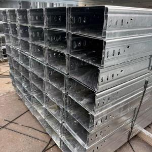 Buy cheap Multi Style Aluminum Ladder Cable Tray OEM Metal Electrical Trunking product