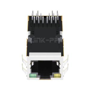 Buy cheap X Multiple XRJH-01R-1-HL1-170 Compatible LINK-PP LPJK0077AGNL 100/1000 Base-T Tab Up Yellow/Green Led 1x1 Port RJ45 Female PCB Connector from wholesalers