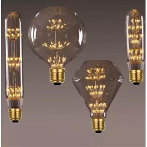 Buy cheap G80 G95 G125 ST64 FANCY DESIGN FIRE WORK LED BULB LIGHTS 2W 3W E27 E26 DECORATION LIGHTING from wholesalers