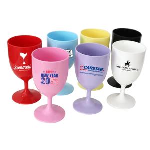 Buy cheap Elegant Unbreakable Acrylic Plastic Small Wine Glasses 7oz from wholesalers