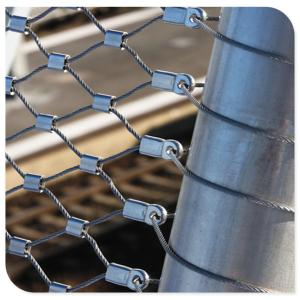 Buy cheap Flexible stainless steel wire rope architecture mesh from wholesalers