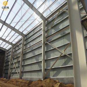 Rolling Door Steel Structure Warehouse Fast Easy Installation With Section