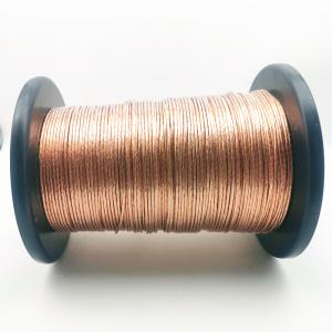 Buy cheap High Frequency Copper Litz Wire Multi Strands Enameled from wholesalers