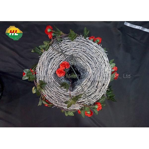 Quality High Tensile 15BWG Galvanized Barbed Wire Fence Roll 200m Coil for sale