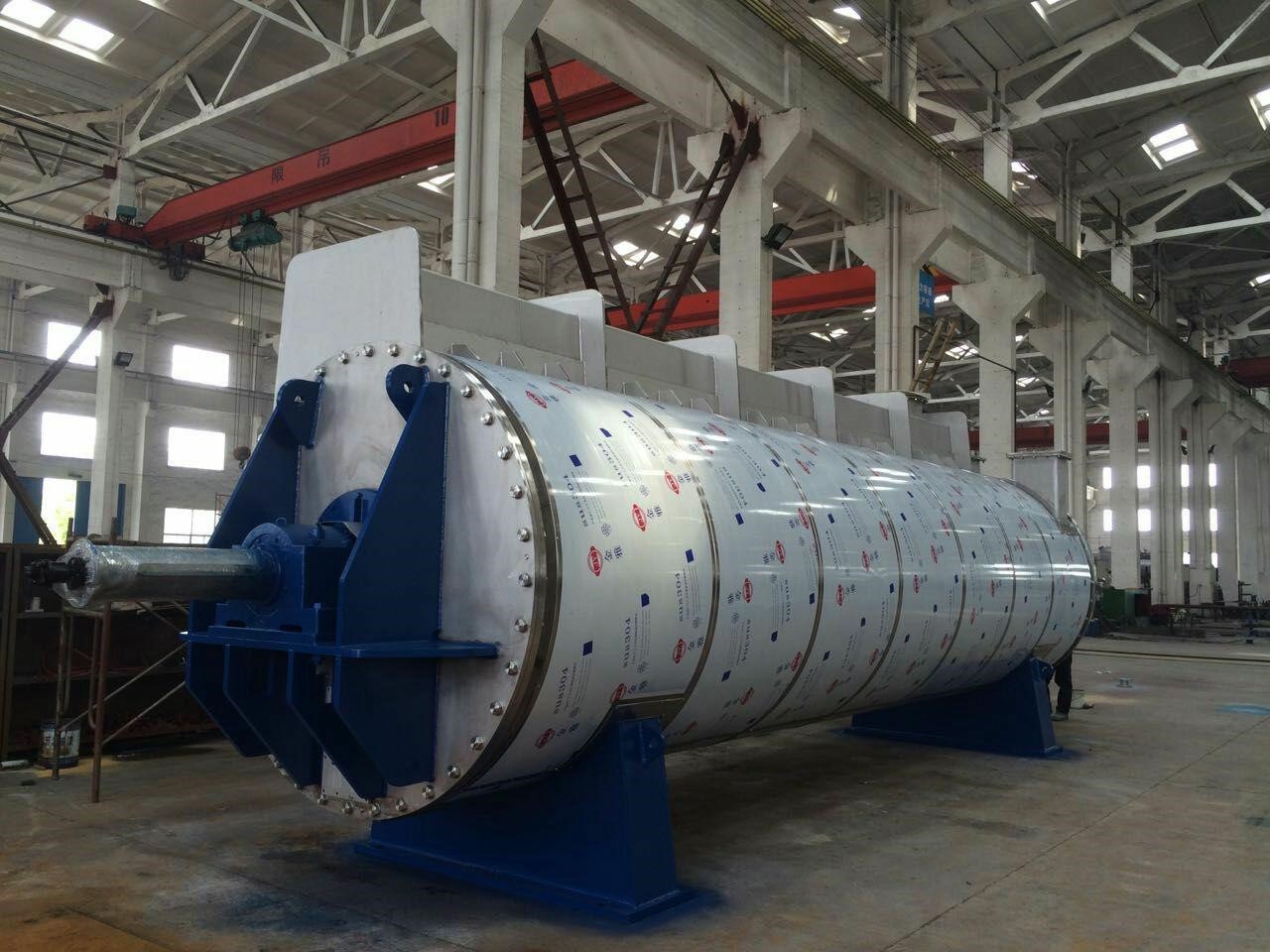 Ss304 Dewatering Sludge Dryer With Adjustable Paddles