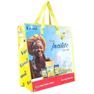 Buy cheap Customized Laminated Woven Bags With Woven Handle Waterproof Laminated Polypropylene Bags from wholesalers