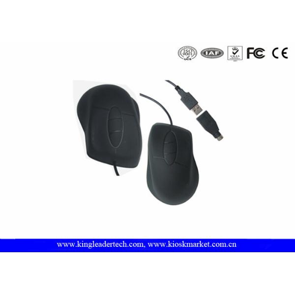 Quality IP68 Complance Washable Optical Silicone Waterproof Mouse For Industrial for sale