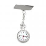 Buy cheap Classic Medical Watches Alloy Quartz Pocket Nurse Watch Clip-on Fob Doctor Quartz Clock Brooch Pendants Silver Hospital from wholesalers