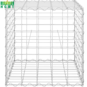Galvanized Steel 1mx0.5mx0.5m Gabion Wire Mesh Basket For Retaining Walls