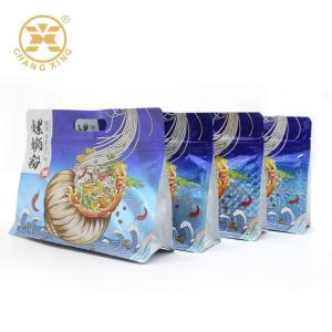 Buy cheap Custom Printed PET/AL/PE Noodles Roll Film Food Packaging Bag Noodles Packing Bag With Zipper from wholesalers
