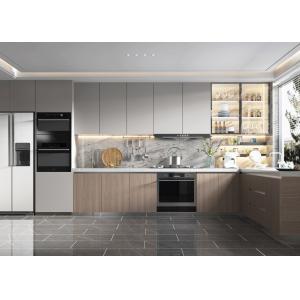 Buy cheap Automatic Foshan Custom Furniture Cupboard Pantry Shaker Cherry Kitchen Cabinet from wholesalers