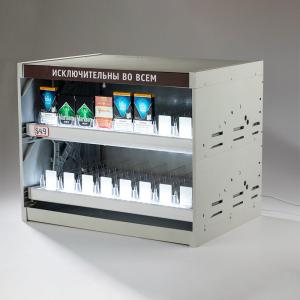 Buy cheap Satom Customized Cigarette Rolling Machine Leaf Tobacco Display Rack from wholesalers