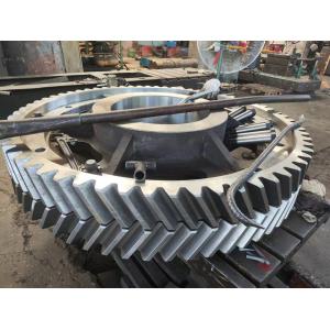 Buy cheap 42crmo4 Steel Sag Mill Girth Gear In Cement And Minerals Industries from wholesalers