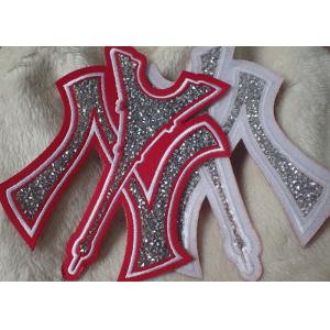 Buy cheap Iron On Backing Stone Custom Embroidered Patches With Handmade from wholesalers