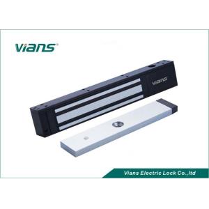 Buy cheap Black Electric Magnetic Lock 600Lbs Anodized Aluminum Cover Finish UL/CE Approval from wholesalers