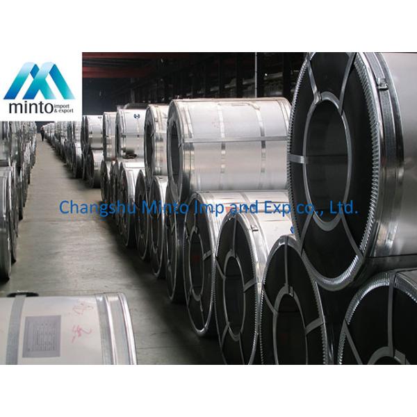 Wear Resistant Galbanized Steel Cold Rolled Coil JIS G3302 Unoiled / Mini Spangle