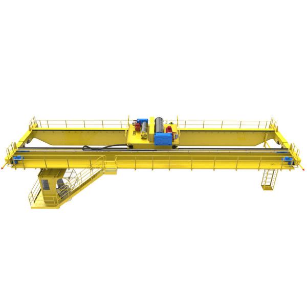 Quality QD EOT Double Girder Overhead Travelling Crane 15T Electric Hoist for sale