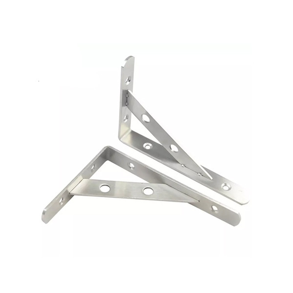 Quality Sheet Metal Flat Triangle Bracket Nickel Plating For Shipbuilding for sale