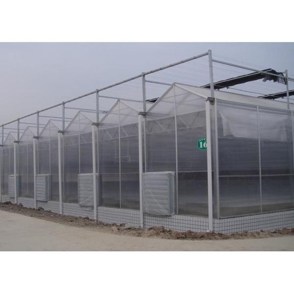 Simple Solar PV System Hydroponic Tunnel Polycarbonate Sheet Excellent Strength