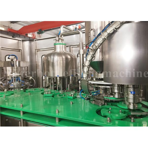 Quality Rotary Glass Bottle Filling Machine Mango Juice Bottling Packaging Plant 4.23kw for sale