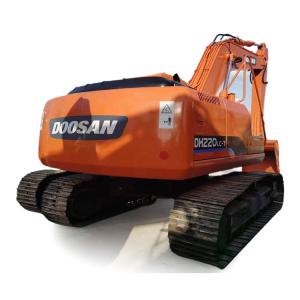 2016 Year Used Doosan Excavator DH220 with 21ton Operating Weight Digger Machine
