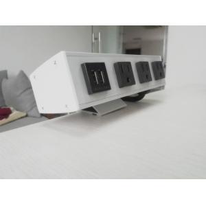 Buy cheap Desk Mounted Power Sockets With 3 Outlets And 2 USB Ports For Laptop Mobile Phone from wholesalers