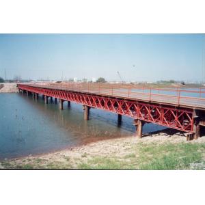 Q345B - Q460C Grade Steel Bailey Bridge Fabrication