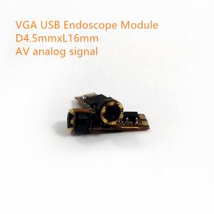 VGA 0.3MP AV endoscope video camera module AV Signal 25fps APL DC3.3V D4