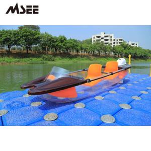 Buy cheap Accessories Free Transparent Canoe Kayak Paddle Polycarbonate Glass Boat from wholesalers