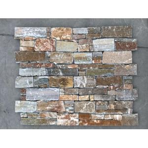 China Stone Non Antacid 150x600mm Slate Stack Wall Cladding on sale