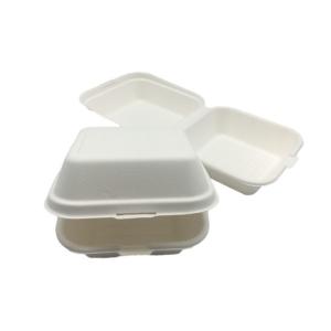 Buy cheap 6×6 Inch 530ml 20g Biodegradable Food Boxes from wholesalers