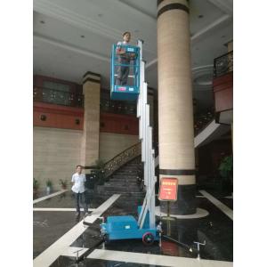 Buy cheap 10m Electrical Aluminum Work Platform for Repair Lights with 136kg Loading Capacity from wholesalers