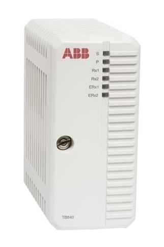 ABB TB840A 3BSE037760R1 Modulebus Optical Cluster Modem For 1+1 Redundant