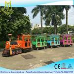 Buy cheap Hansel high quality children electric train train electric amusement kids train for sale battery operated train rides from wholesalers