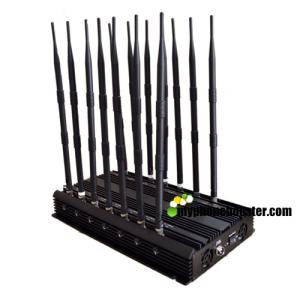 Buy cheap 14 Antennas 35W high power car remote control mobile signal blocker jammer 433mhz, 315mhz, 868mhz Adjustable from wholesalers