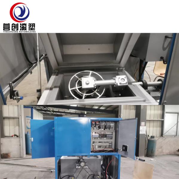 Buy cheap Electric Heating Fully Automatic Roto Moulding Machine With 1600*1600mm Oven Size from wholesalers