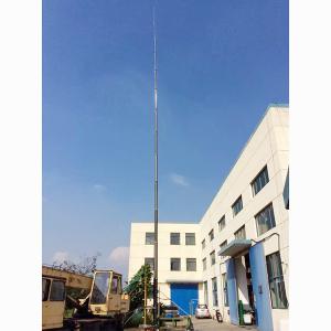 Buy cheap 32m Height 20kg payloads antenna pneumatic telescopic mast model 90A13320 from wholesalers