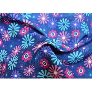 Tear - Resistant Patterned Polyester Fabric Non Harmful Dust And Waste Created