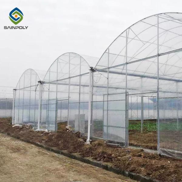 Quality Sprinkler Irrigation 9m Agricultural Multi Span Greenhouse for sale